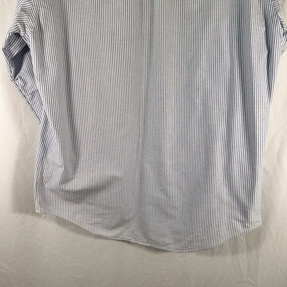 Ralph Lauren Dress Shirt Men 16 34 Striped Button Up Long Sleeve Yarmouth - Picture 10 of 10